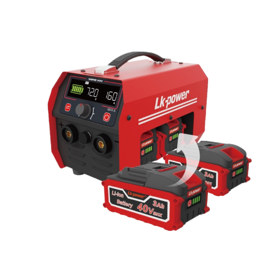 LK-160MB MINI Rechargeable Portable Cordless Small Lithium Battery Welder
