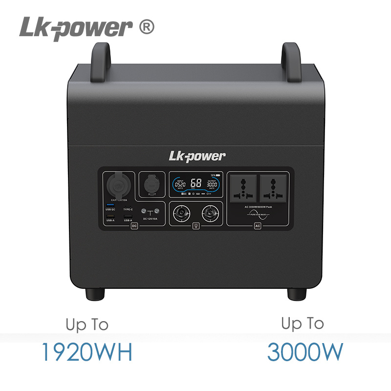 SATURN 3000W 220V Solar Generator With 1920Wh