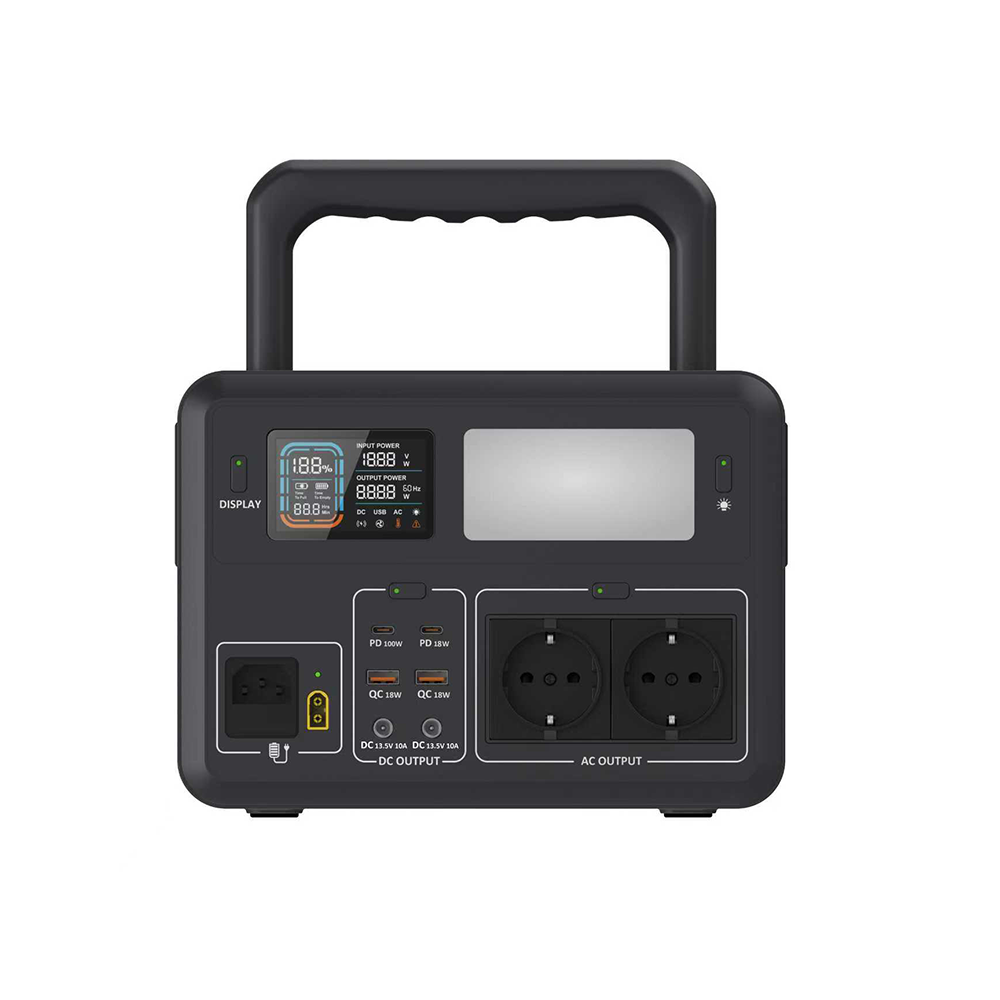 X600 512Wh LiFePO4 Battery  600W Output UPS 10ms Portable Generator for Camping